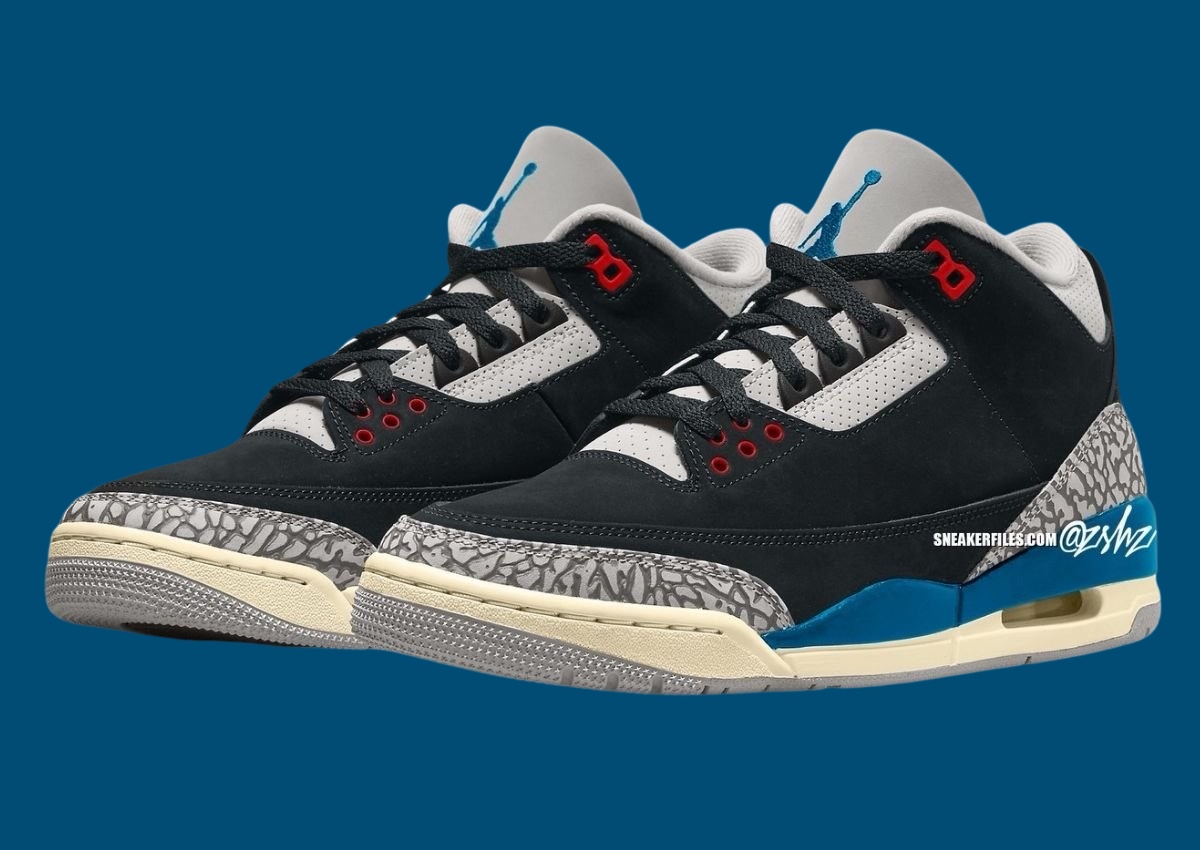 Air Jordan 3,AJ3,Chile Red,IB8 撞脸黑水泥!这双全新 AJ3 你期待吗? Air Jordan 3,AJ3,Chile Red,IB8 撞脸黑水泥!这双全新 AJ3 你期待吗?
