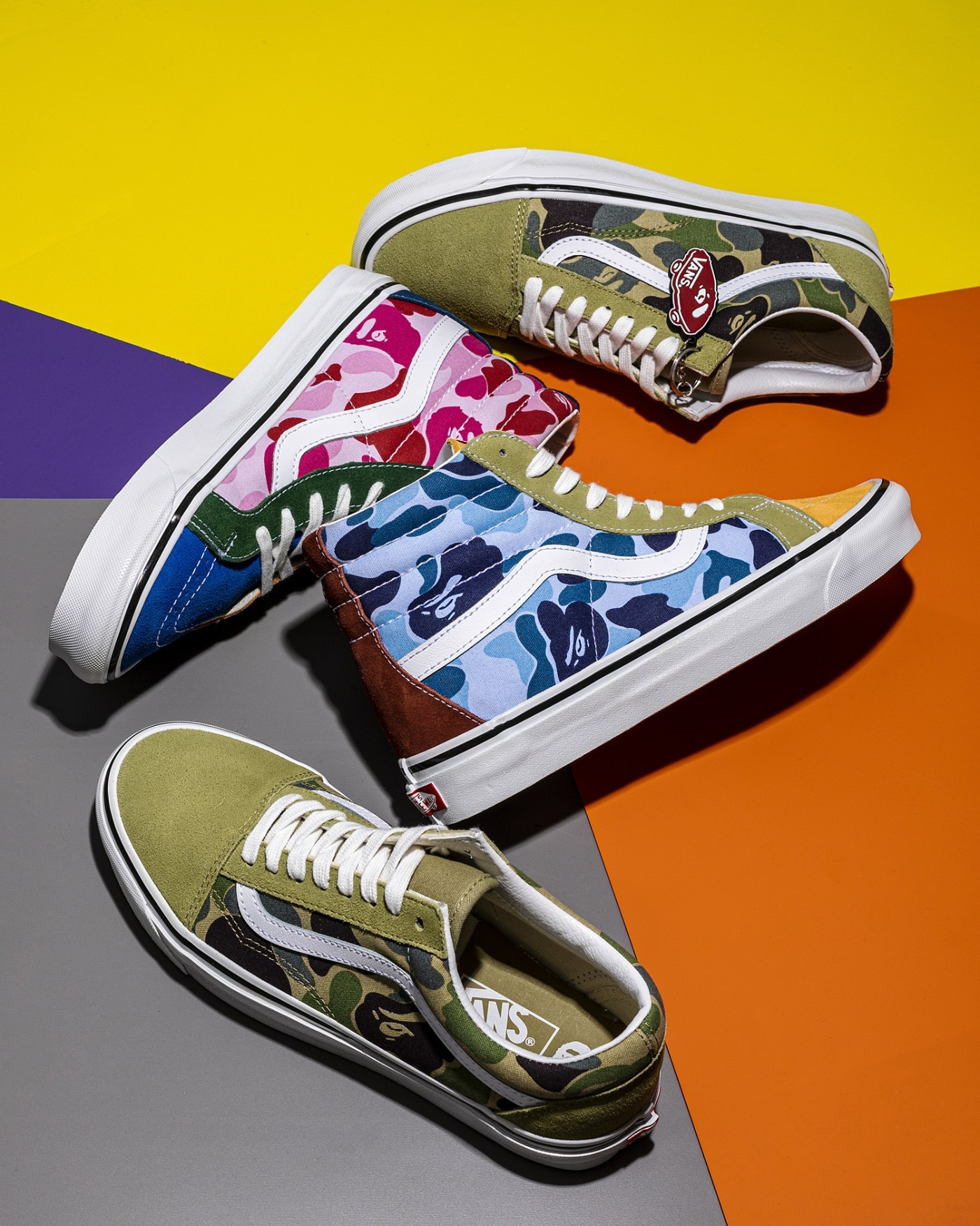 BAPE®,Vans 上次秒售罄!明早别忘了这双「联名鞋」!小编提前开箱来了! BAPE®,Vans 上次秒售罄!明早别忘了这双「联名鞋」!小编提前开箱来了!