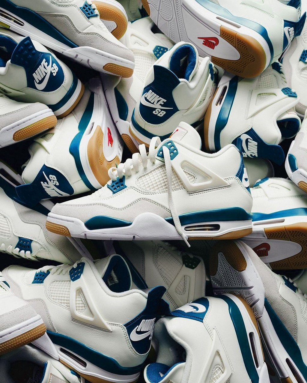 Nike SB,Air Jordan 4,AJ4,Navy, Nike SB x AJ4 下月登场!最新实物曝光! Nike SB,Air Jordan 4,AJ4,Navy, Nike SB x AJ4 下月登场!最新实物曝光!