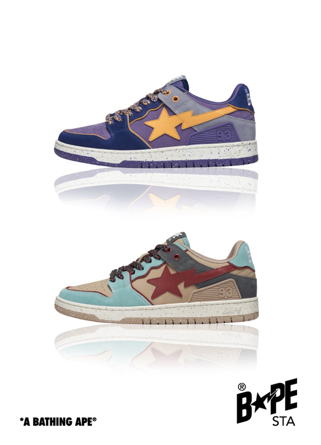 BAPE®,SK8 STA 本周登场!BAPE® SK8 STA 新配色发布! BAPE®,SK8 STA 本周登场!BAPE® SK8 STA 新配色发布!