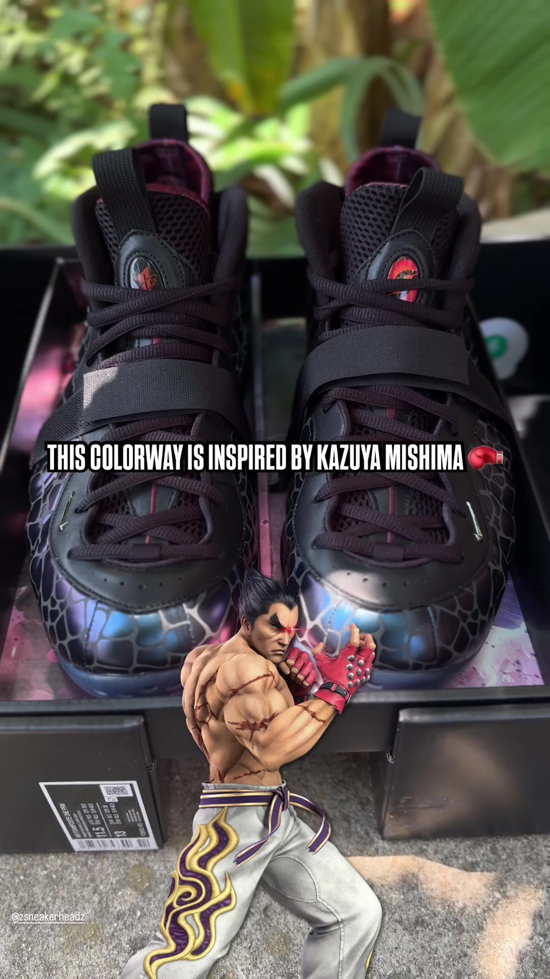 Tekken 8,Nike,Air Foamposite O 「铁拳喷」实物开箱泄露!看完等不及了! Tekken 8,Nike,Air Foamposite O 「铁拳喷」实物开箱泄露!看完等不及了!