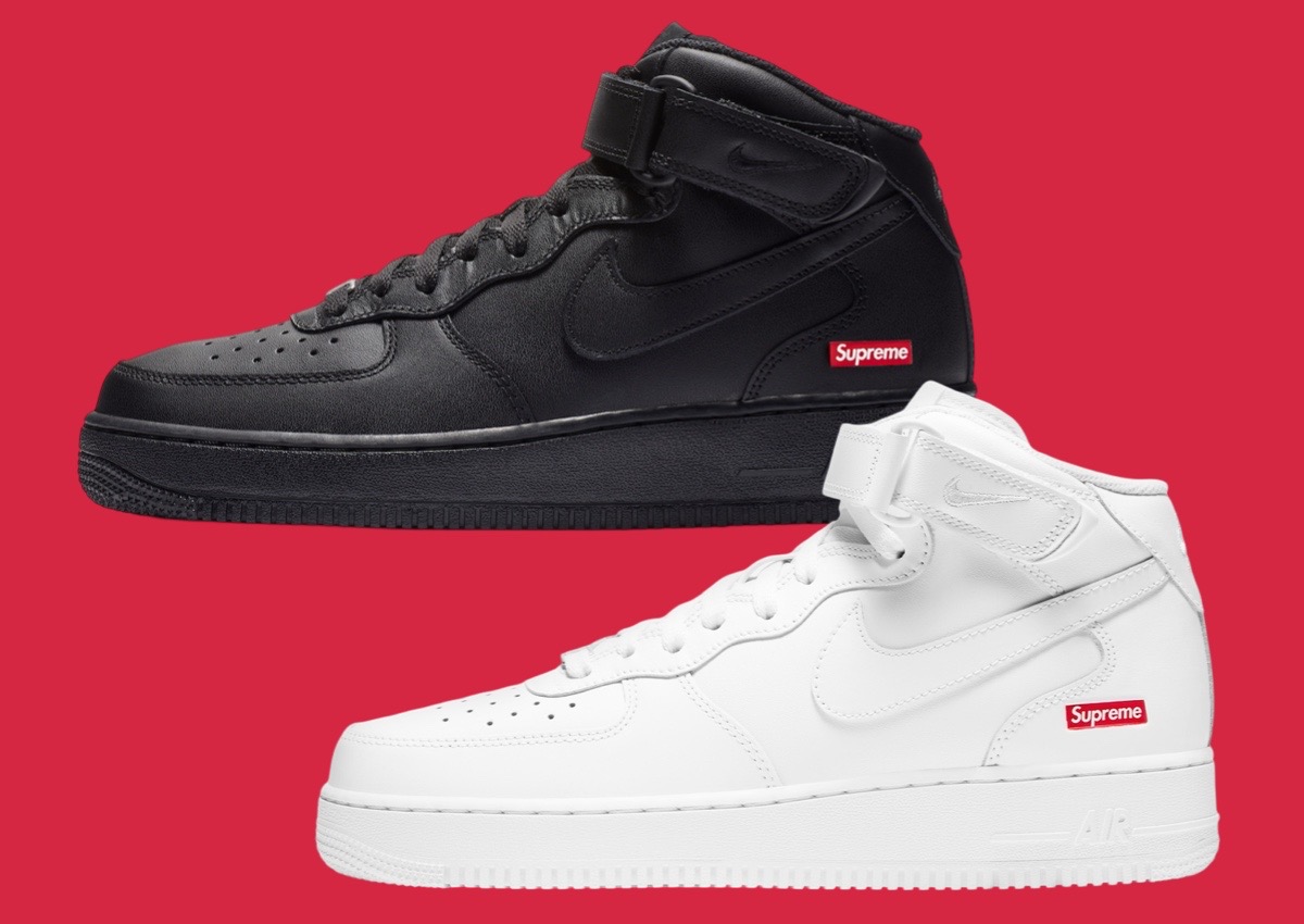 Supreme,Nike,Air Force 1 Mid,F Supreme x Nike 新联名泄露!是这个经典鞋型! Supreme,Nike,Air Force 1 Mid,F Supreme x Nike 新联名泄露!是这个经典鞋型!