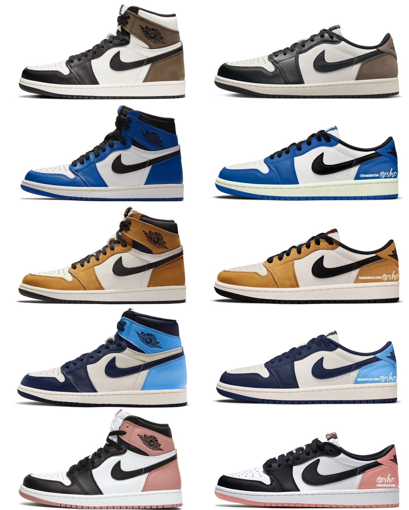 Air Jordan 1 Low,复刻,AJ1 Low 彻底摊牌了!AJ1「人气配色」集体回归! Air Jordan 1 Low,复刻,AJ1 Low 彻底摊牌了!AJ1「人气配色」集体回归!