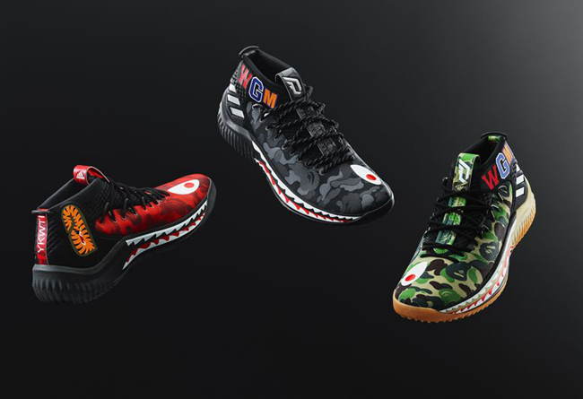 DAME 9,adidas,BAPE®,IH0786,JH6 隐藏配色揭晓!上次万元的「BAPE x 阿迪」日期确定! DAME 9,adidas,BAPE®,IH0786,JH6 隐藏配色揭晓!上次万元的「BAPE x 阿迪」日期确定!