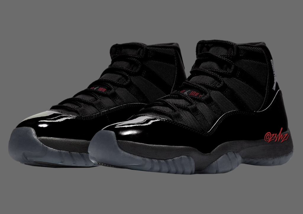Air Jordan 11,Black Red Grey, 撞脸伽马蓝!明年「压轴 AJ11」提前曝光! Air Jordan 11,Black Red Grey, 撞脸伽马蓝!明年「压轴 AJ11」提前曝光!