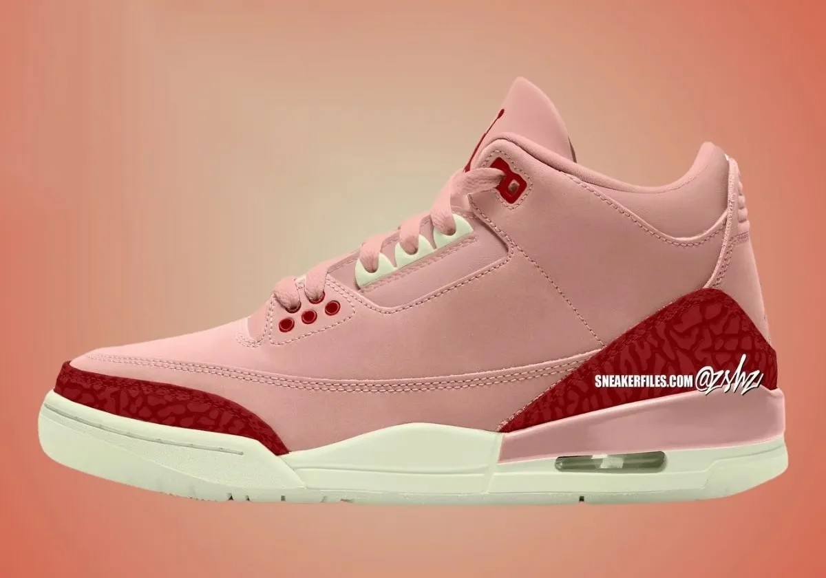 AJ,Air Jordan 3,Valentines Day 明年「情人节 AJ3」有两个版本?颜值都不低! AJ,Air Jordan 3,Valentines Day 明年「情人节 AJ3」有两个版本?颜值都不低!
