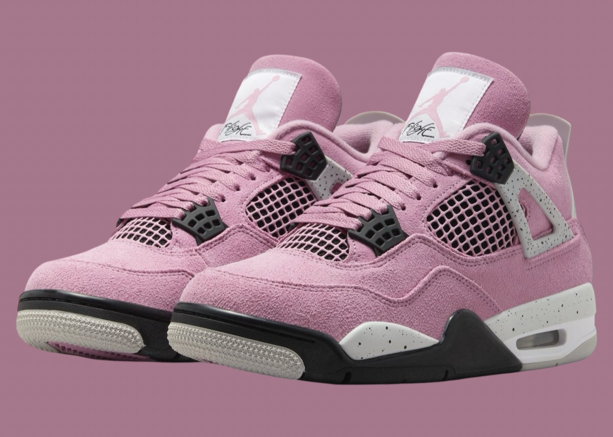AJ,Air Jordan 4,WMNS,Orchid,AQ 猛男最爱「樱花粉」AJ4 上脚图曝光!日期更新! AJ,Air Jordan 4,WMNS,Orchid,AQ 猛男最爱「樱花粉」AJ4 上脚图曝光!日期更新!