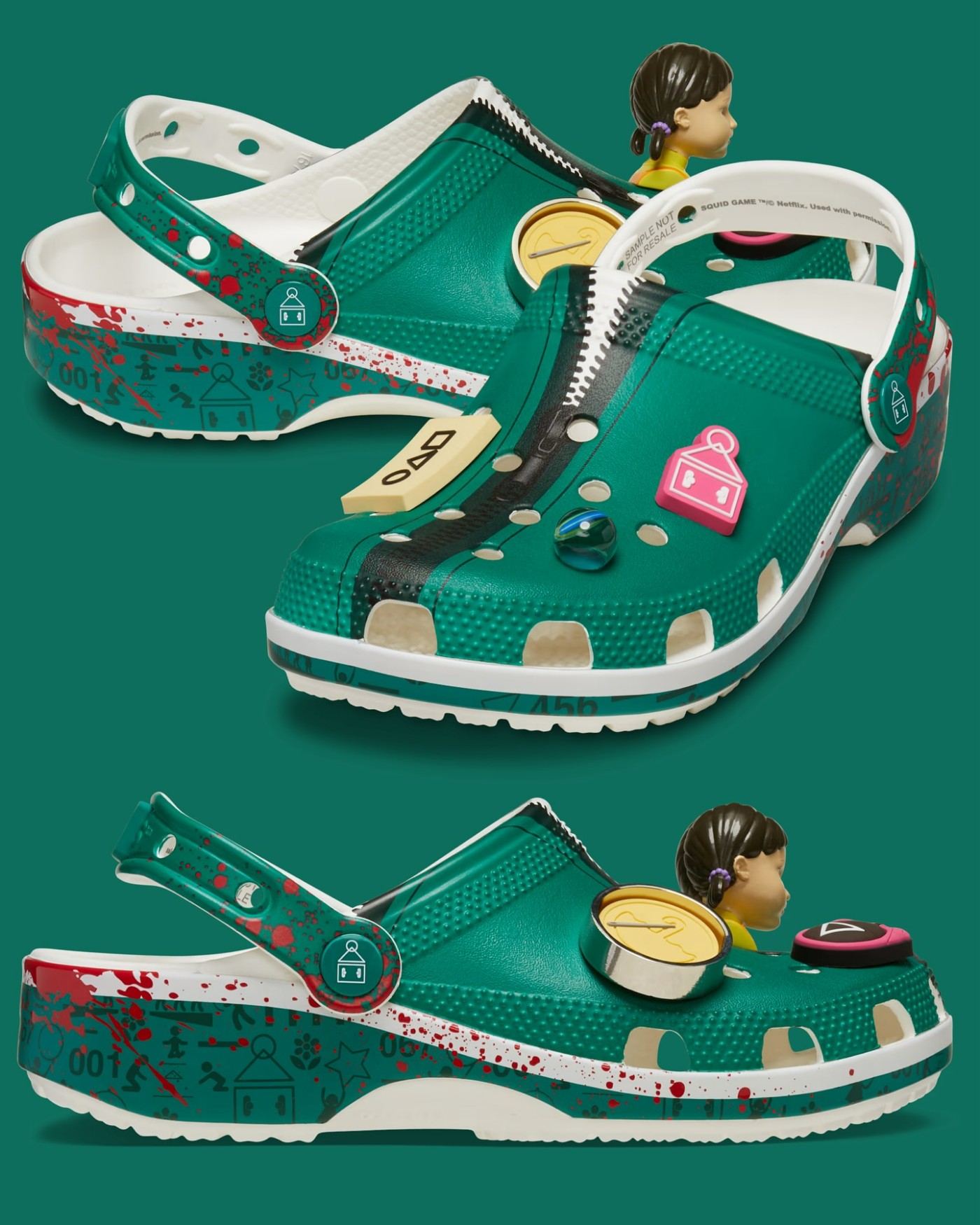 SquidGame,Crocs Clog,210224-90 智必星太赞了!《鱿鱼游戏》x Crocs 你种草了么? SquidGame,Crocs Clog,210224-90 智必星太赞了!《鱿鱼游戏》x Crocs 你种草了么?