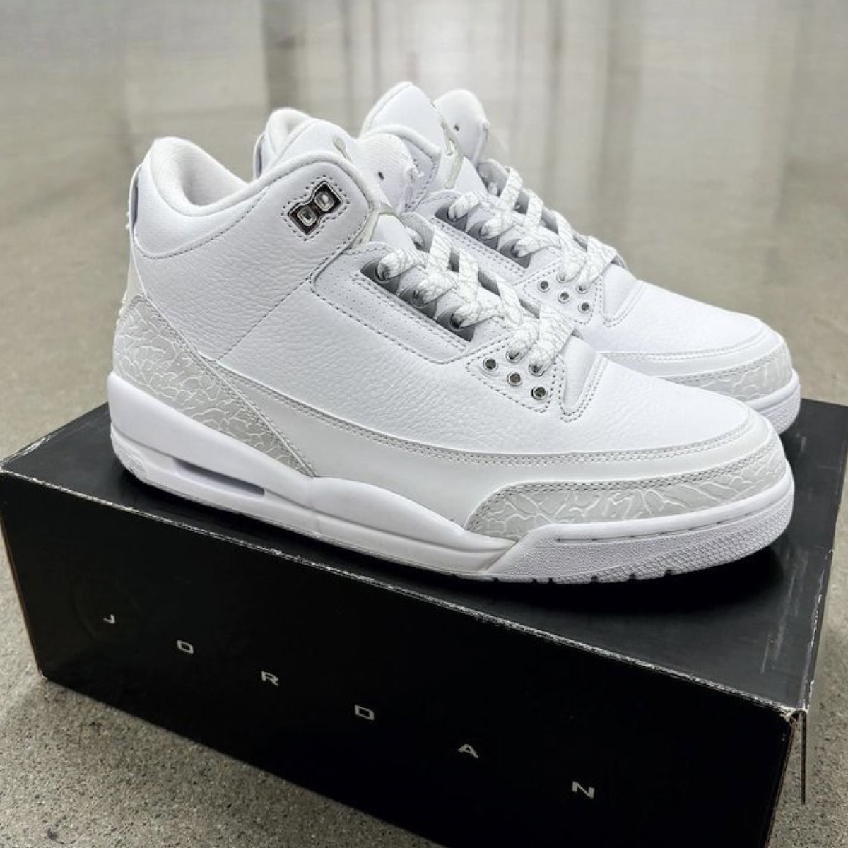 Air Jordan 3,AJ3,纯白,Pure Money 纯白装扮!AJ3 “Pure Money ” 明年复刻! Air Jordan 3,AJ3,纯白,Pure Money 纯白装扮!AJ3 “Pure Money ” 明年复刻!