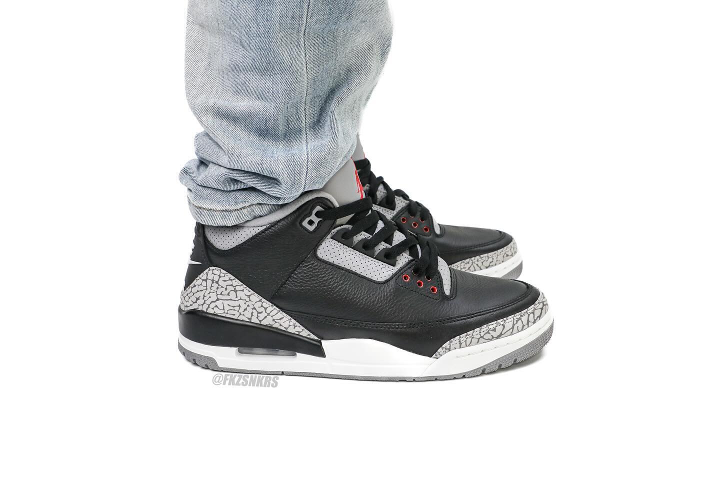 DN3707-010,AJ3,Air Jordan 3,黑水 还有不到一个月!黑水泥 AJ3 最新消息来了! DN3707-010,AJ3,Air Jordan 3,黑水 还有不到一个月!黑水泥 AJ3 最新消息来了!