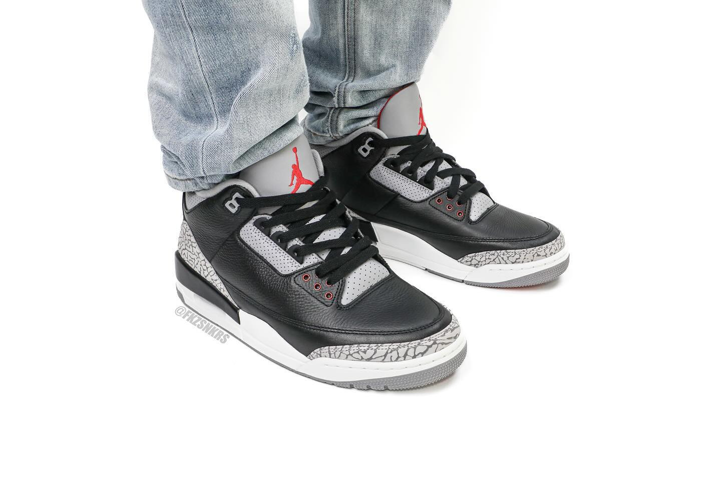 DN3707-010,AJ3,Air Jordan 3,黑水 还有不到一个月!黑水泥 AJ3 最新消息来了! DN3707-010,AJ3,Air Jordan 3,黑水 还有不到一个月!黑水泥 AJ3 最新消息来了!
