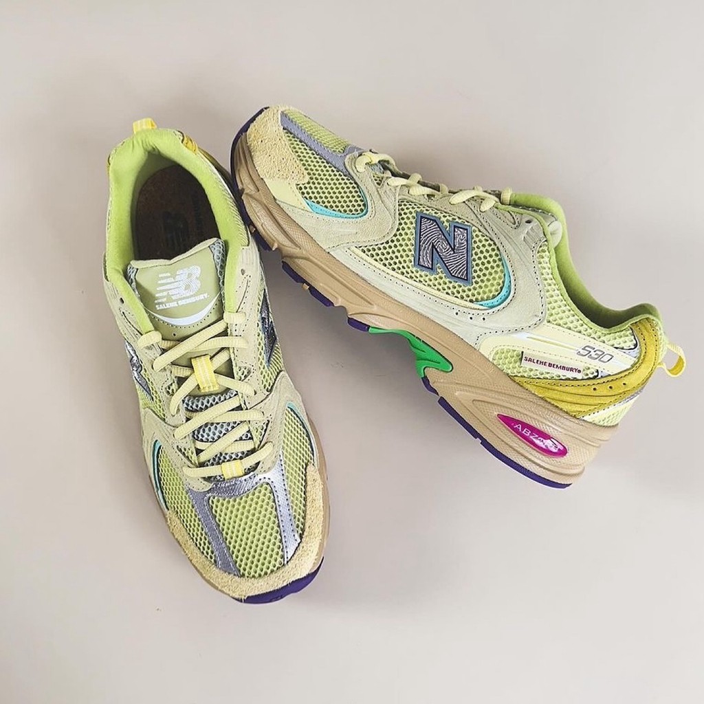 Salehe Bembury,New Balance 530 劳模 Salehe!指纹大帝 x NB 新鞋曝光! Salehe Bembury,New Balance 530 劳模 Salehe!指纹大帝 x NB 新鞋曝光!