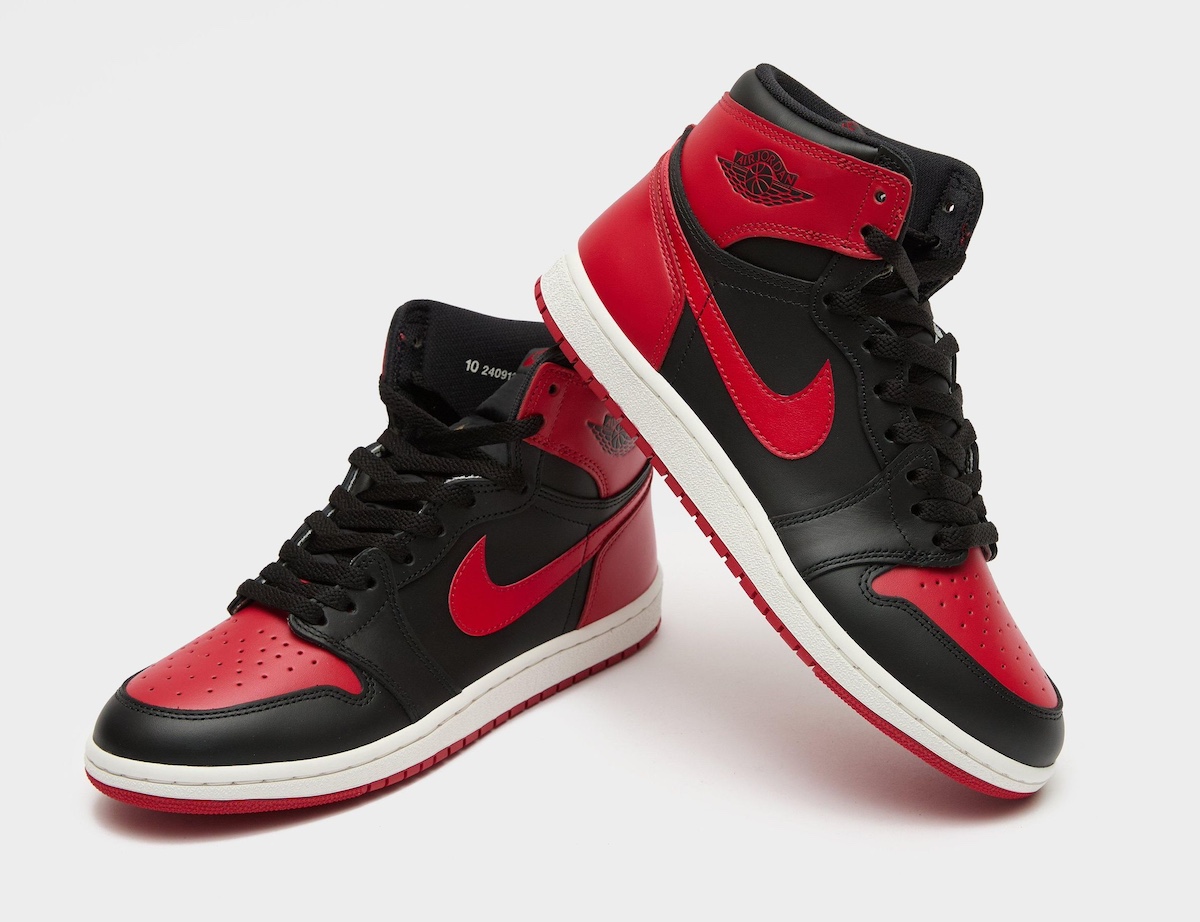 AJ,AJ1,85,Air Jordan 1,Bred,HV 新款「黑红禁穿 AJ1」实物首次曝光!看完定价被吓了一跳… AJ,AJ1,85,Air Jordan 1,Bred,HV 新款「黑红禁穿 AJ1」实物首次曝光!看完定价被吓了一跳…