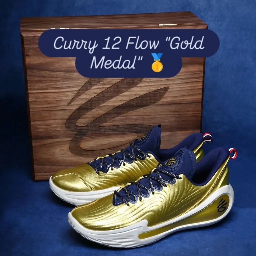 UA,Curry 12,金牌,奥运 超豪华规格!库里「金牌战靴」实物曝光! UA,Curry 12,金牌,奥运 超豪华规格!库里「金牌战靴」实物曝光!