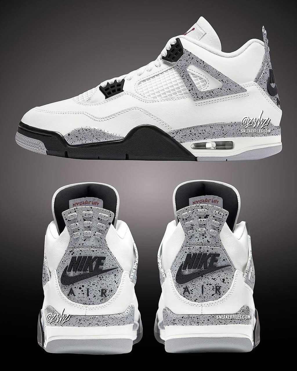 Air Jordan 4,White Cement,FV50 又一双重磅 OG 配色!白水泥 AJ4 日期定了! Air Jordan 4,White Cement,FV50 又一双重磅 OG 配色!白水泥 AJ4 日期定了!