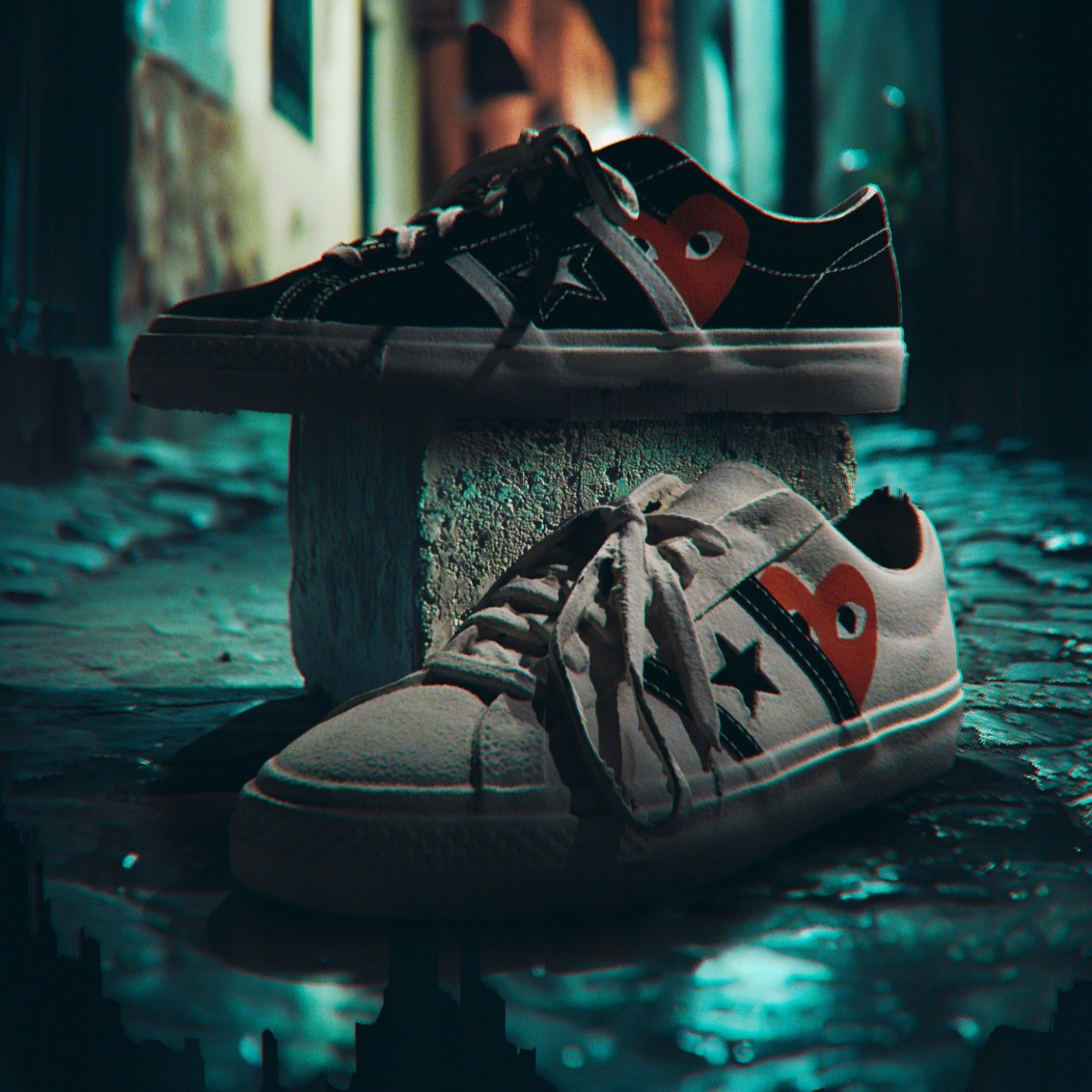 Converse,PLAY CDG,One Star Aca CDG x 匡威联名新鞋曝光!这次的鞋型是... Converse,PLAY CDG,One Star Aca CDG x 匡威联名新鞋曝光!这次的鞋型是...