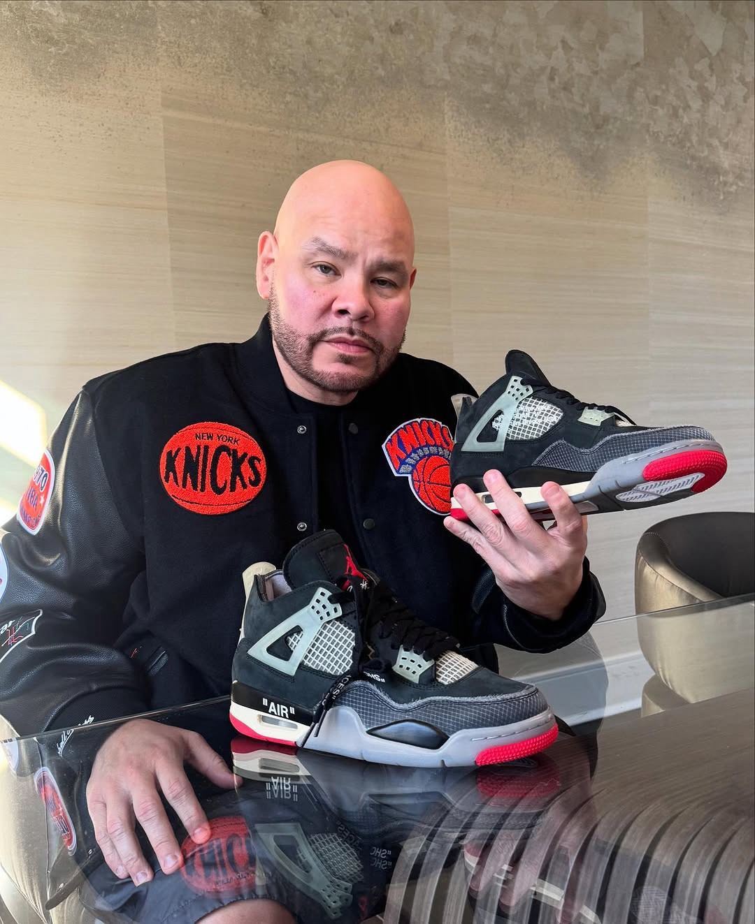 Fat Joe,AJ,AJ4 OFF-WHITE x AJ4 新图曝光!网友:求市售! Fat Joe,AJ,AJ4 OFF-WHITE x AJ4 新图曝光!网友:求市售!
