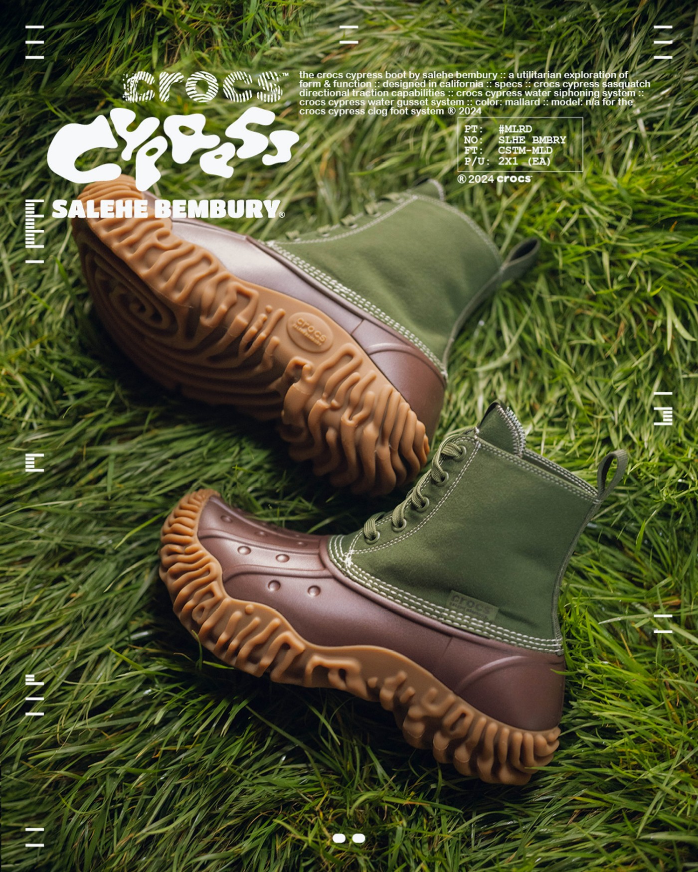 指纹鞋,Crocs,Salehe Bembury 秋冬也能穿!指纹鞋大帝 x Crocs 新鞋要来了! 指纹鞋,Crocs,Salehe Bembury 秋冬也能穿!指纹鞋大帝 x Crocs 新鞋要来了!