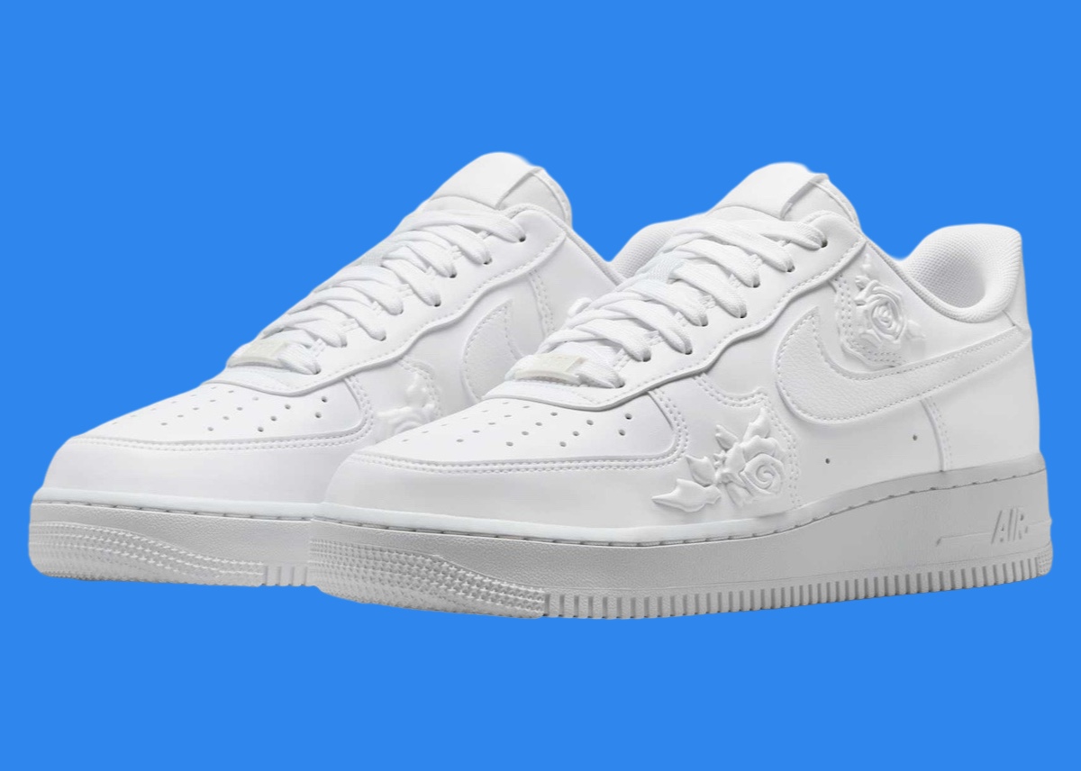 Nike,AF1,Air Force 1 Low,White 全新玫瑰 AF1 曝光!浮雕质感绝了! Nike,AF1,Air Force 1 Low,White 全新玫瑰 AF1 曝光!浮雕质感绝了!