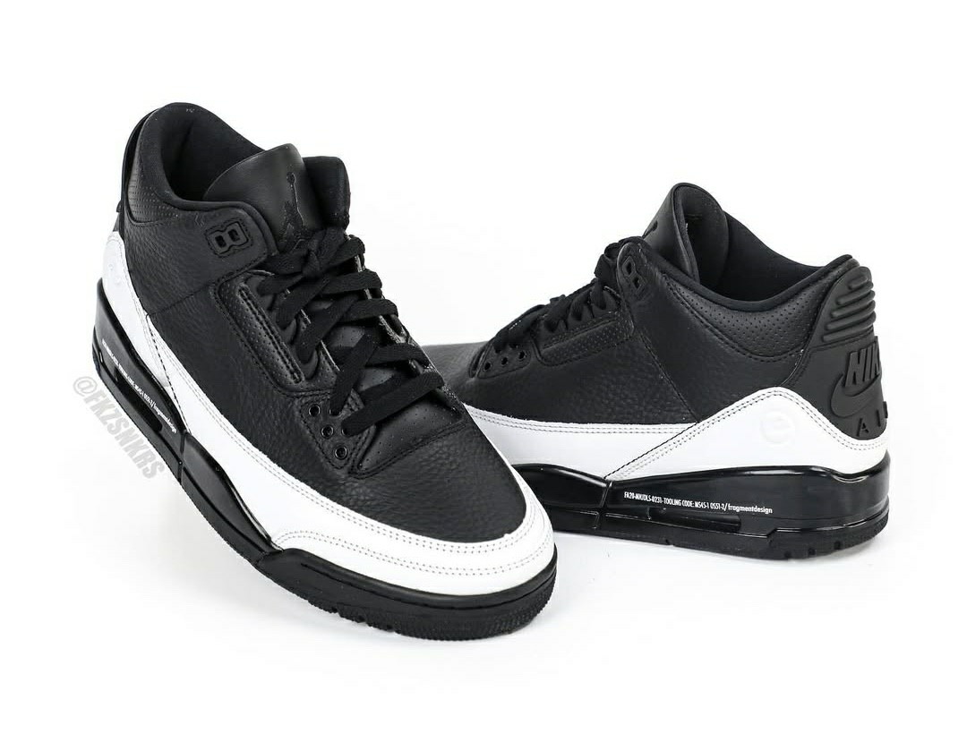 藤原浩,fragment design,Air Jordan 藤原浩「闪电」AJ3 反转配色!细节曝光! 藤原浩,fragment design,Air Jordan 藤原浩「闪电」AJ3 反转配色!细节曝光!