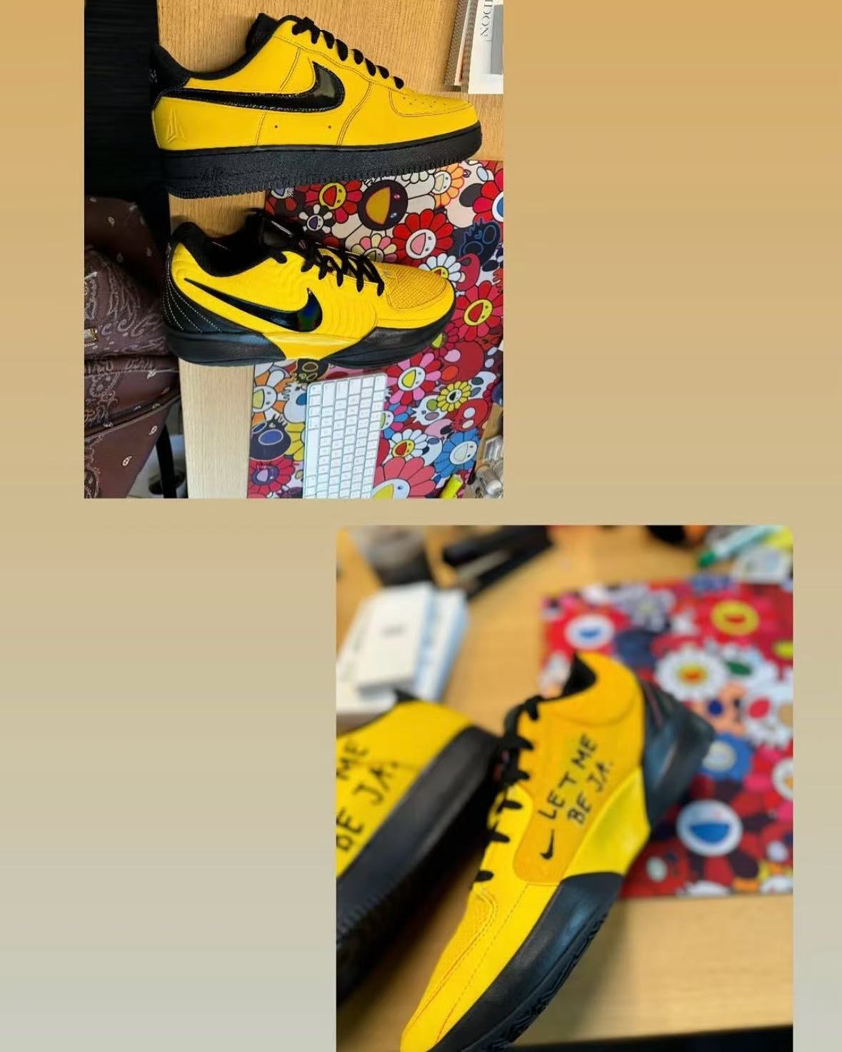 JA2,AF1,莫兰特,Nike 莫兰特 x AF1 曝光!李小龙配色帅啊! JA2,AF1,莫兰特,Nike 莫兰特 x AF1 曝光!李小龙配色帅啊!