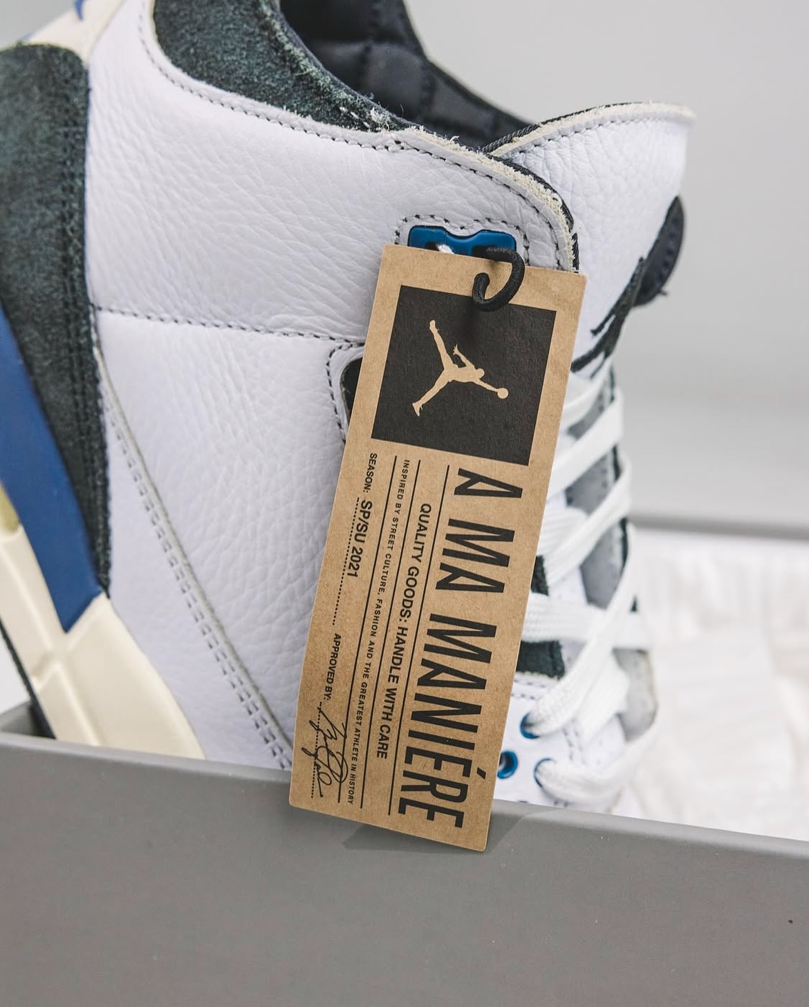 A Ma Maniére,Air Jordan 3,Diff AMM x AJ3 实物美图发布!越看越上头! A Ma Maniére,Air Jordan 3,Diff AMM x AJ3 实物美图发布!越看越上头!