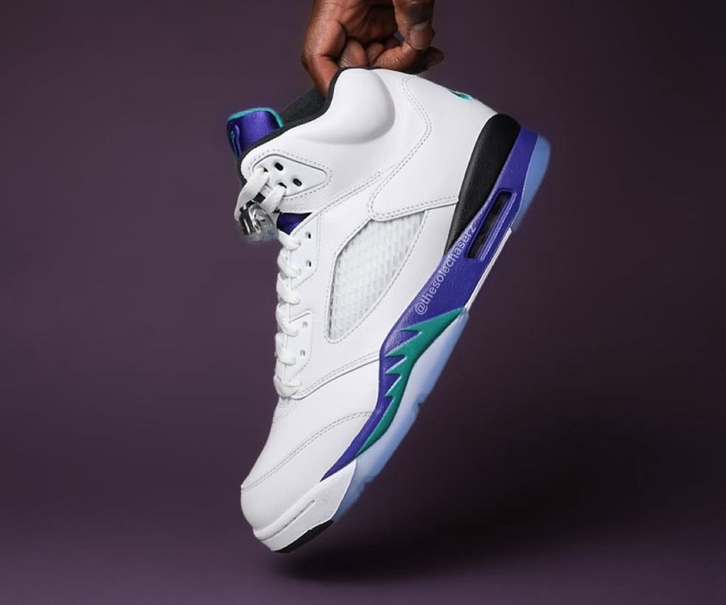 Air Jordan 5 OG,Grape,HQ7978-1 白葡萄 AJ5 复刻倒计时!实物美图公开! Air Jordan 5 OG,Grape,HQ7978-1 白葡萄 AJ5 复刻倒计时!实物美图公开!