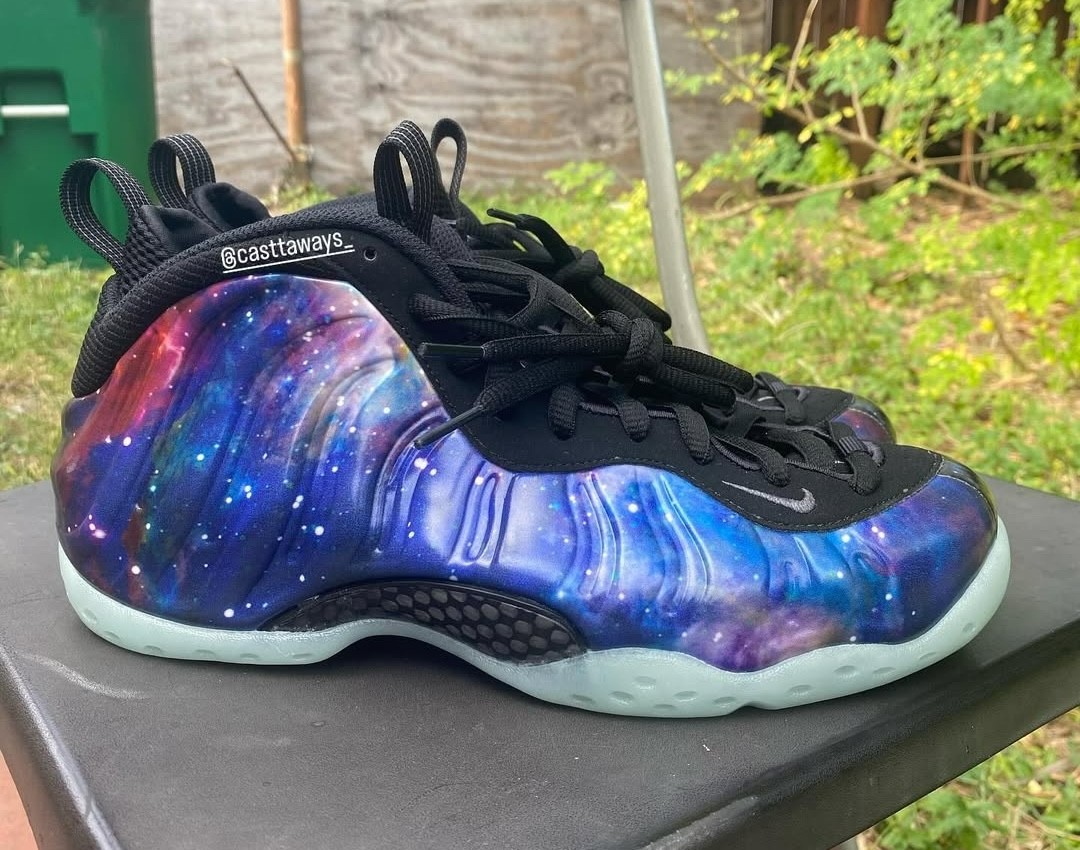 Nike,Air Foamposite One,Galaxy 发售日期更新!「银河喷」细节都看清了! Nike,Air Foamposite One,Galaxy 发售日期更新!「银河喷」细节都看清了!