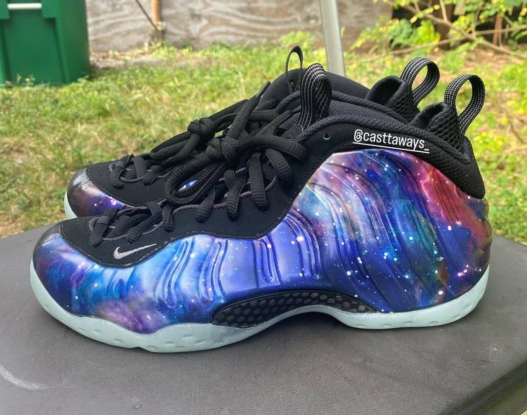 Nike,Air Foamposite One,Galaxy 发售日期更新!「银河喷」细节都看清了! Nike,Air Foamposite One,Galaxy 发售日期更新!「银河喷」细节都看清了!