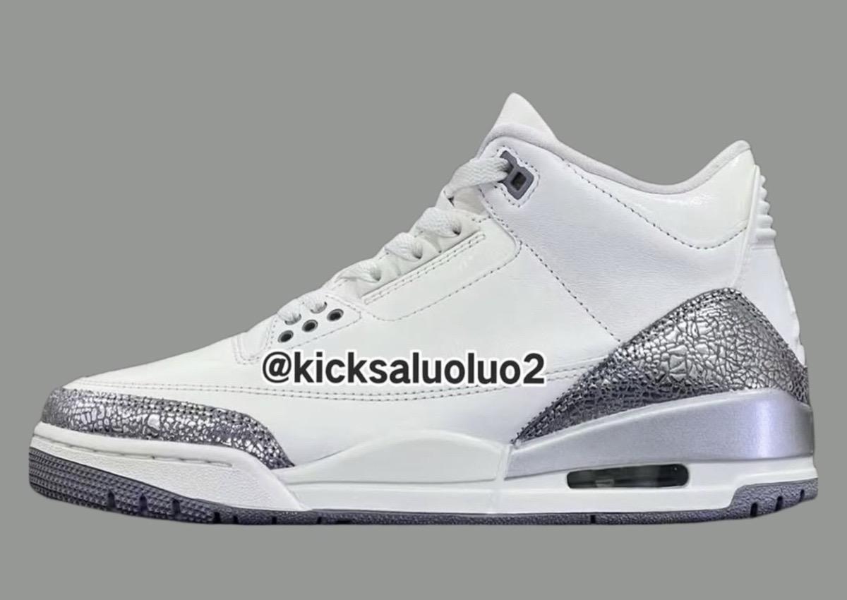 AJ3,Air Jordan 3,CK9246-100 实物首次曝光!AJ3 又有颜值新配色! AJ3,Air Jordan 3,CK9246-100 实物首次曝光!AJ3 又有颜值新配色!