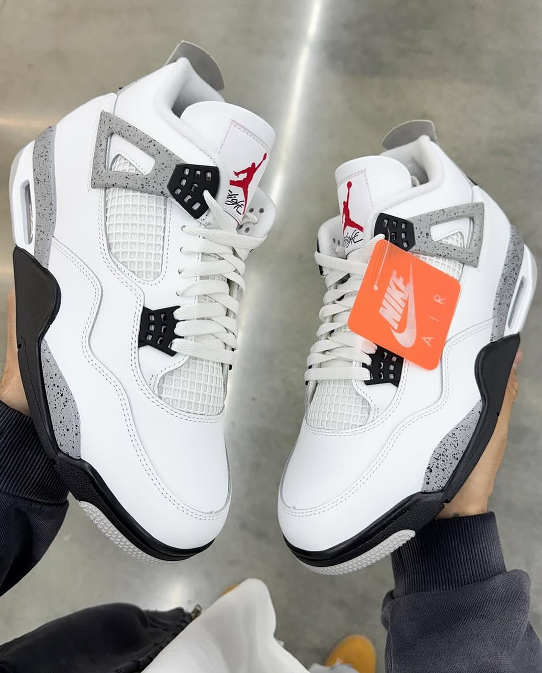 AJ,Air Jordan 4 OG,White Cemen 「白水泥 AJ4」最新实物!这下细节看清了! AJ,Air Jordan 4 OG,White Cemen 「白水泥 AJ4」最新实物!这下细节看清了!