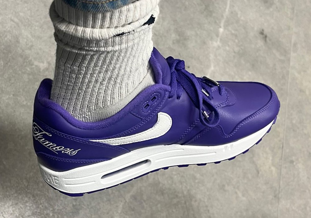 Supreme,Nike,Air Max 1 ’87,Var Supreme x Nike「最新联名鞋」曝光!细节看清了! Supreme,Nike,Air Max 1 ’87,Var Supreme x Nike「最新联名鞋」曝光!细节看清了!