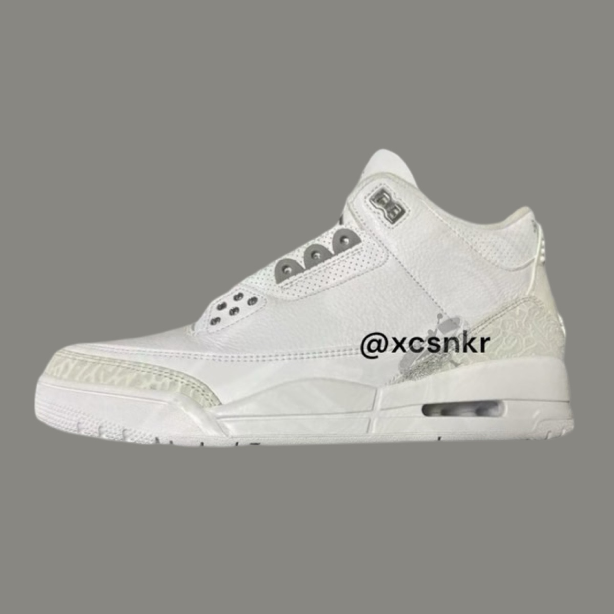 CT8532-111,AJ3,Air Jordan 3,Pu 等了快 20 年!「纯白 AJ3」要回归了! CT8532-111,AJ3,Air Jordan 3,Pu 等了快 20 年!「纯白 AJ3」要回归了!