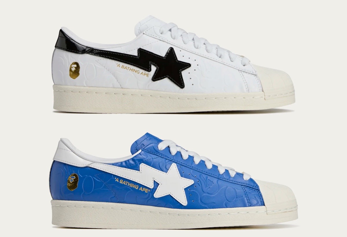 BAPE,adidas Originals,Supersta 三叶草 x BAPE 新鞋曝光!配套服饰更出彩! BAPE,adidas Originals,Supersta 三叶草 x BAPE 新鞋曝光!配套服饰更出彩!