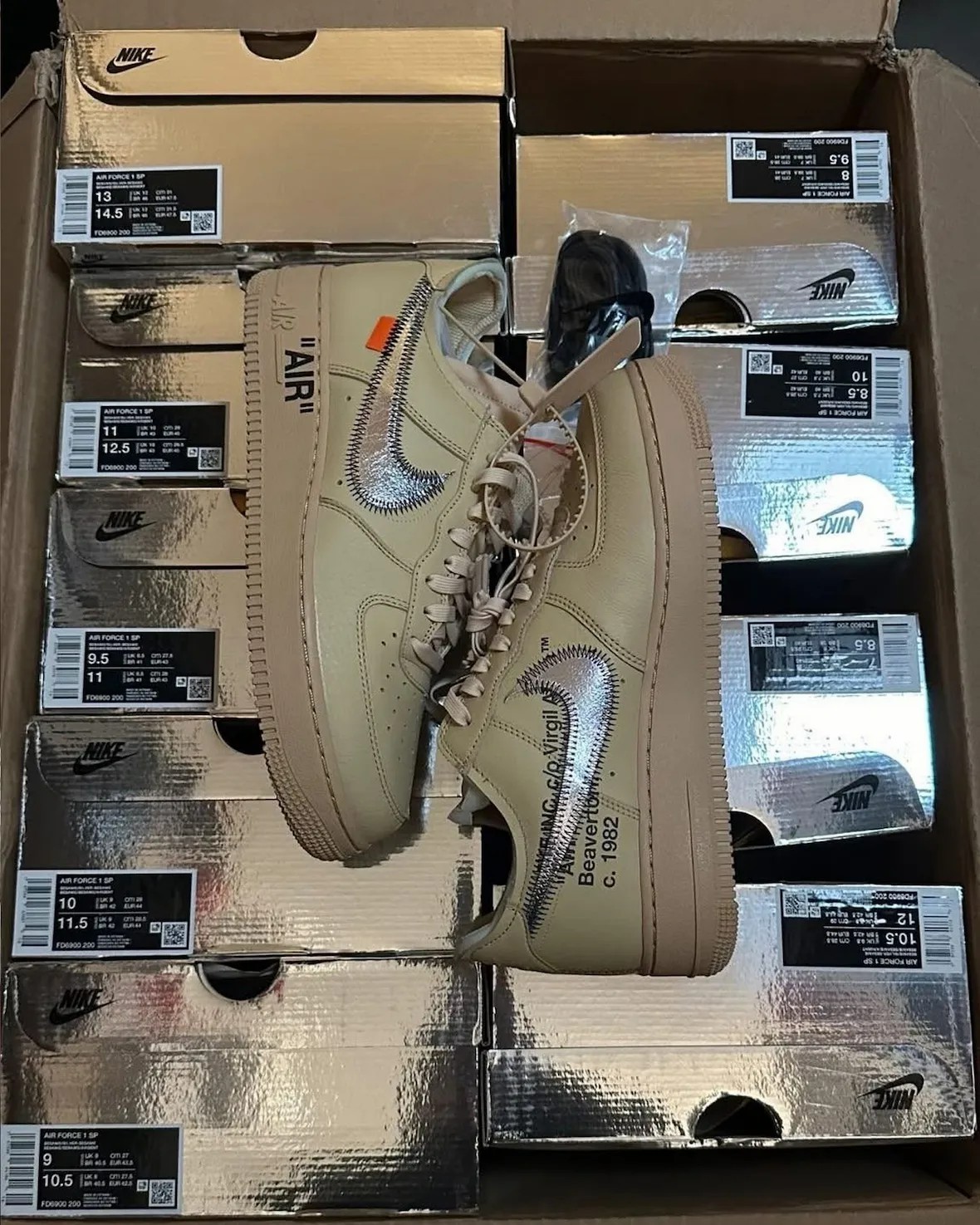 OFF-WHITE,Nike,Air Force 1 Low 年底狠鞋 +1!OW x AF1 新配色要来了! OFF-WHITE,Nike,Air Force 1 Low 年底狠鞋 +1!OW x AF1 新配色要来了!