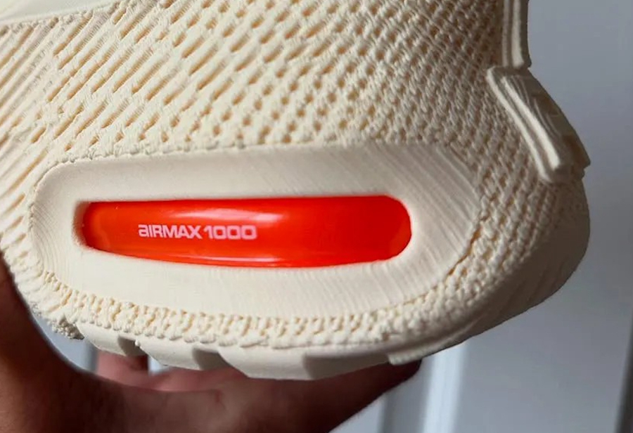 Nike,Air Max 1000,HV0234-100 Nike「3D 打印」新鞋!更多细节曝光! Nike,Air Max 1000,HV0234-100 Nike「3D 打印」新鞋!更多细节曝光!