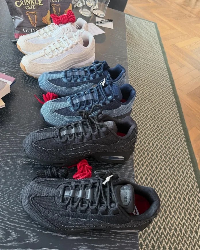 Levis x Nike,Air Max 95,HM4743 日期确定!Levis x Nike 联名新鞋来了! Levis x Nike,Air Max 95,HM4743 日期确定!Levis x Nike 联名新鞋来了!