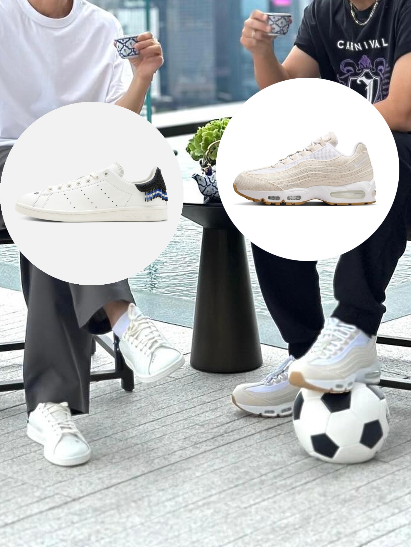 CLOT,Stan Smith,adidas 周星驰、周杰伦罕见合影,上脚了这双新鞋!陈冠希激动转发 CLOT,Stan Smith,adidas 周星驰、周杰伦罕见合影,上脚了这双新鞋!陈冠希激动转发