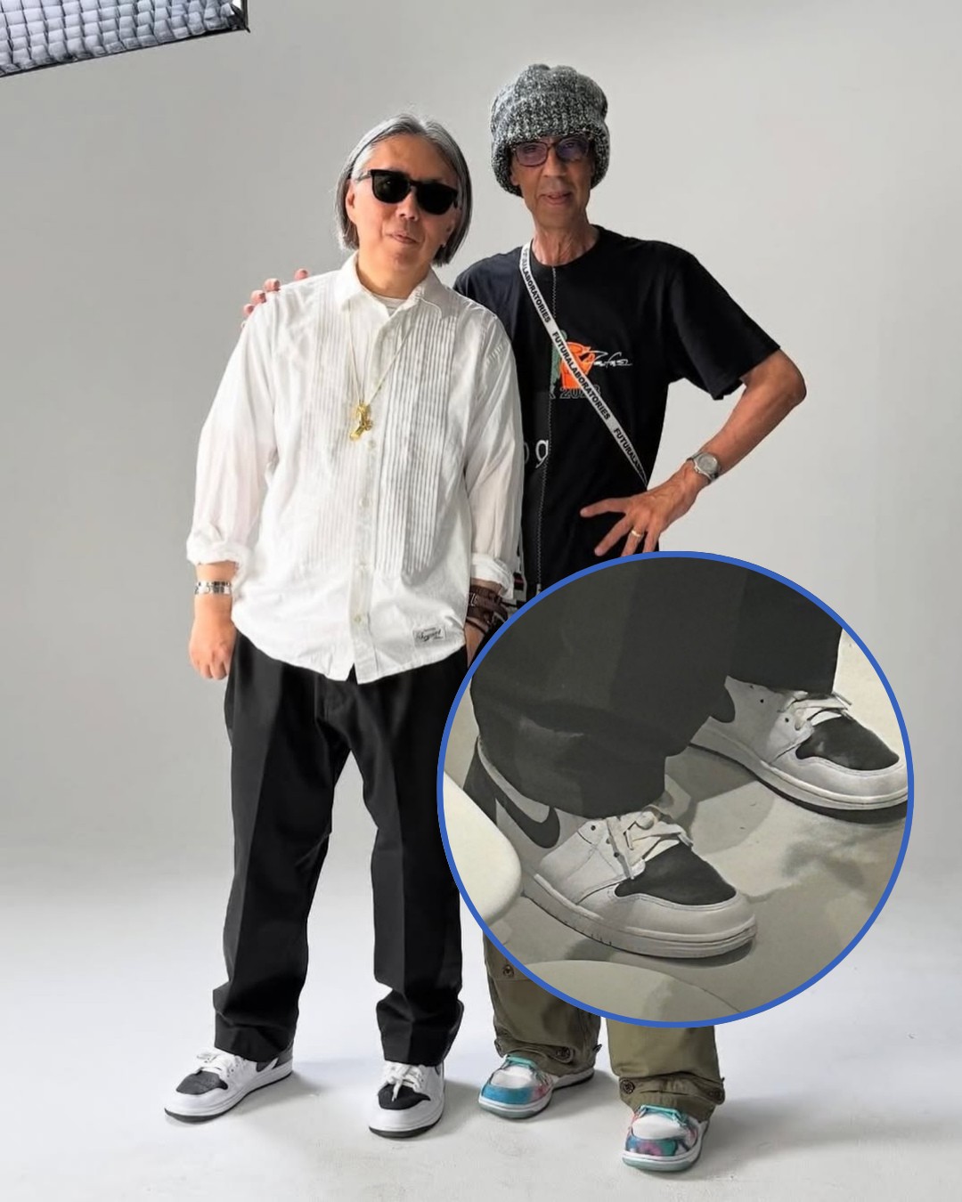 明星上脚 藤原浩上脚未市售「大闪电 AJ」!你觉得如何? 明星上脚 藤原浩上脚未市售「大闪电 AJ」!你觉得如何?