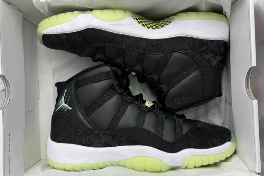 Air Jordan 11,AJ11,Sneaker Sch 疑似「万圣节」主题!夜光 AJ11 首次曝光! Air Jordan 11,AJ11,Sneaker Sch 疑似「万圣节」主题!夜光 AJ11 首次曝光!
