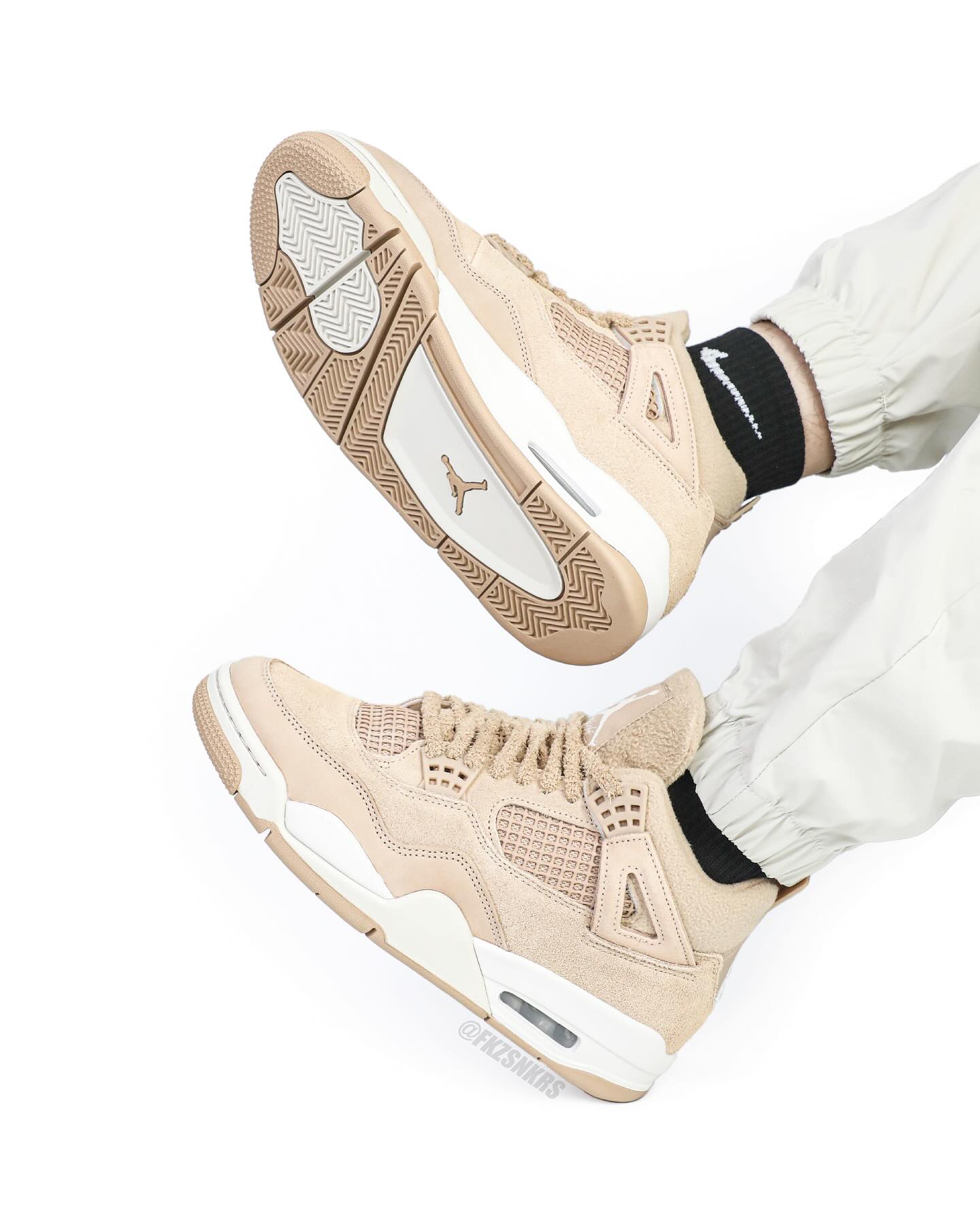 AJ4,Air Jordan 4,HV0823-200 冬季版 AJ4 实物泄露!你觉得如何? AJ4,Air Jordan 4,HV0823-200 冬季版 AJ4 实物泄露!你觉得如何?