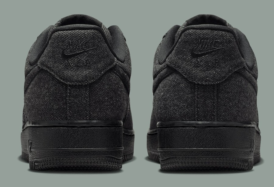 Nike,Air Force 1,Black Denim,I 比 Levis 联名还帅?丹宁 AF1 官图来了! Nike,Air Force 1,Black Denim,I 比 Levis 联名还帅?丹宁 AF1 官图来了!