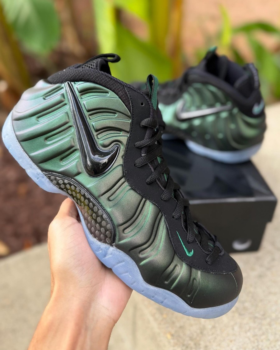 Nike,Air Foamposite Pro,Pine G 复刻呼声极高!「松绿泡」最新实物确实帅! Nike,Air Foamposite Pro,Pine G 复刻呼声极高!「松绿泡」最新实物确实帅!