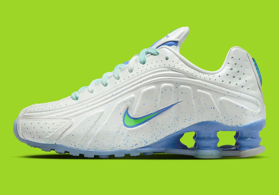 Nike,Shox R4,WMNS,Splatter,IH2 眼前一亮!Nike「经典鞋型」迎来清爽新配色! Nike,Shox R4,WMNS,Splatter,IH2 眼前一亮!Nike「经典鞋型」迎来清爽新配色!