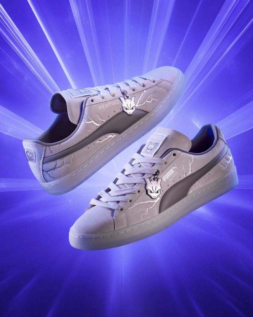 Pokémon,PUMA,Suede,Mewtwo 宝可梦「联名新鞋」有点帅!还是超人气角色! Pokémon,PUMA,Suede,Mewtwo 宝可梦「联名新鞋」有点帅!还是超人气角色!