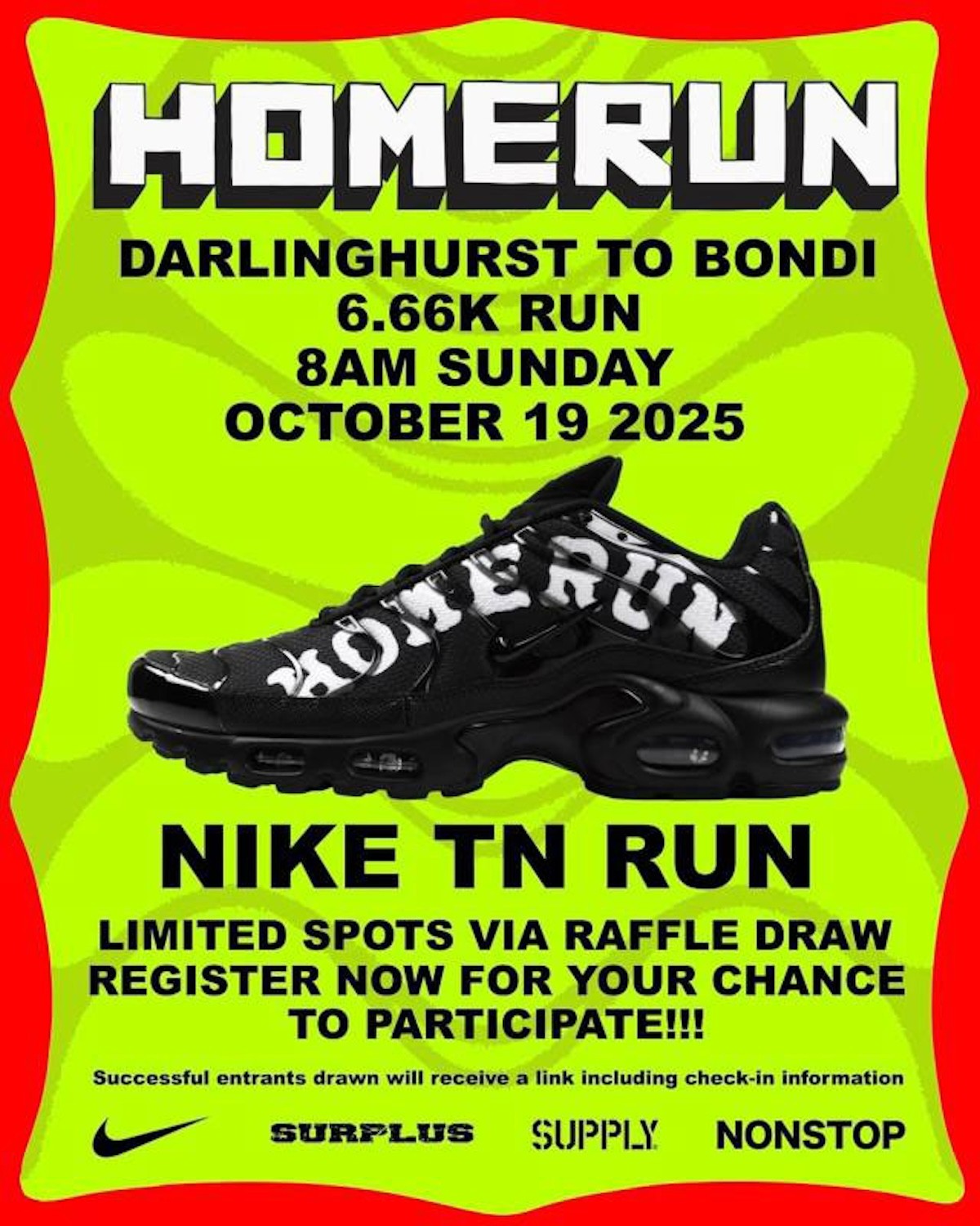 Air Max Plus,HOMERUN NYC Nike 新联名鞋曝光!入手方式有点特别! Air Max Plus,HOMERUN NYC Nike 新联名鞋曝光!入手方式有点特别!