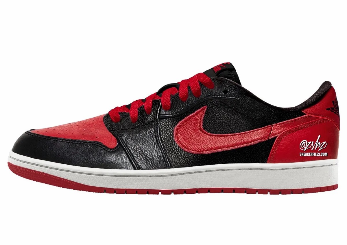 Air Jordan 1 Low OG,Banned,IW6  「禁穿 AJ1」要来了!后跟带红叉! Air Jordan 1 Low OG,Banned,IW6  「禁穿 AJ1」要来了!后跟带红叉!