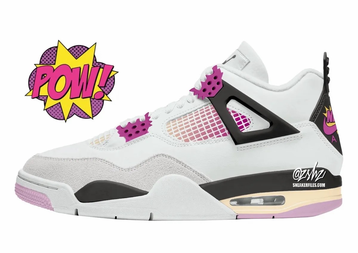 AJ,Air Jordan 4,Comic,IO2362-1  漫画 AJ4 首次曝光!这设计头一次见! AJ,Air Jordan 4,Comic,IO2362-1  漫画 AJ4 首次曝光!这设计头一次见!
