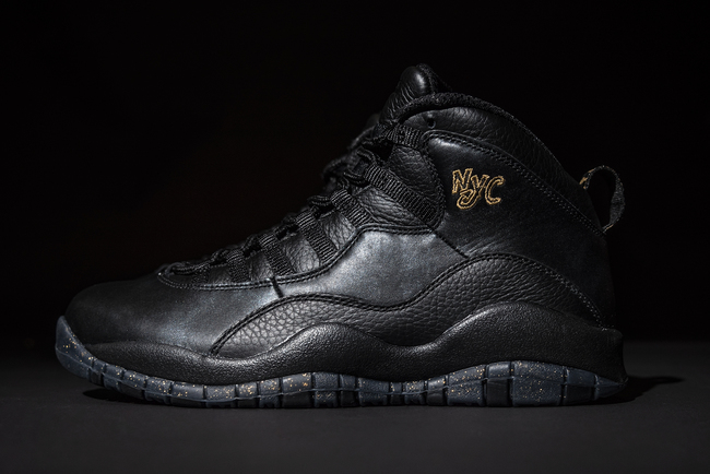 310805-012,AJ10,Air Jordan 10 310805-012AJ10纽约 明日发售提醒:Air Jordan 10 Retro “NYC” 黑金配色 310805-012,AJ10,Air Jordan 10 310805-012AJ10纽约 明日发售提醒:Air Jordan 10 Retro “NYC” 黑金配色