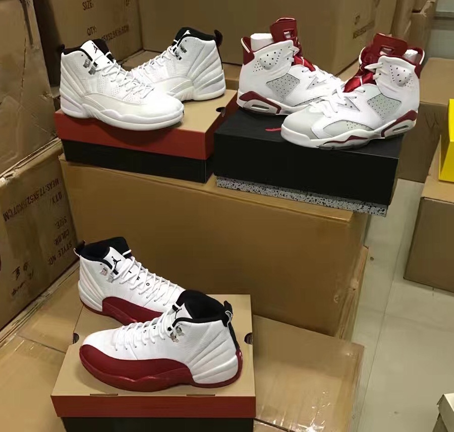 AJ12,Air Jordan 12 AJ12白红 Cherry 和 Rising Sun!Air Jordan 12 明年复刻款实物曝光! AJ12,Air Jordan 12 AJ12白红 Cherry 和 Rising Sun!Air Jordan 12 明年复刻款实物曝光!